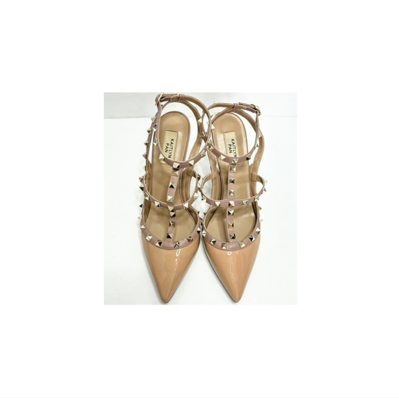 ✨️KAITLYN PAN Studded Heels Sz10 EUC - Picture 3 of 7